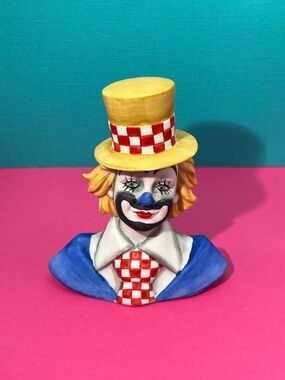 Sparkles Reco Clown Collection Figurine by John McClelland 1984 in Original Box